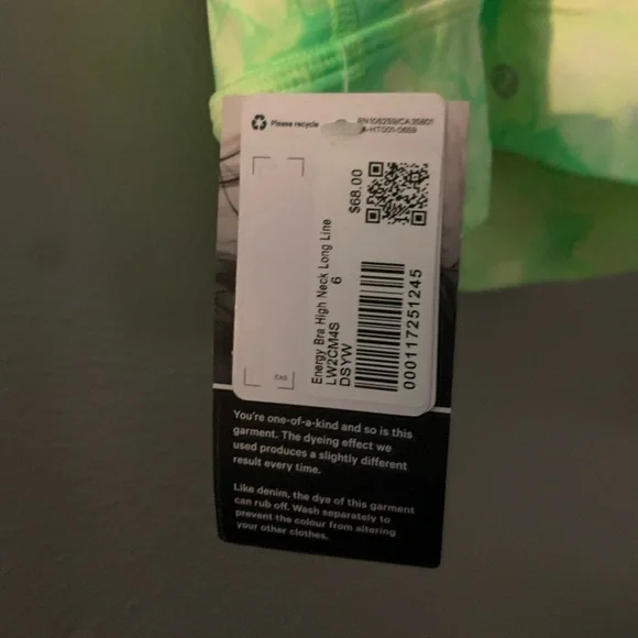 Lululemon Energy Bra High Neck Long Line - Picture 5 of 7